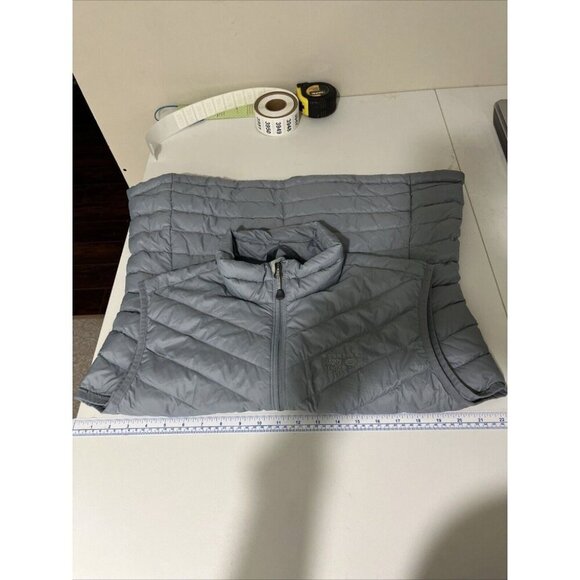 Mountain Hardwear Grey Goosedown Puffer Vest Womens Size XL - Picture 9 of 11